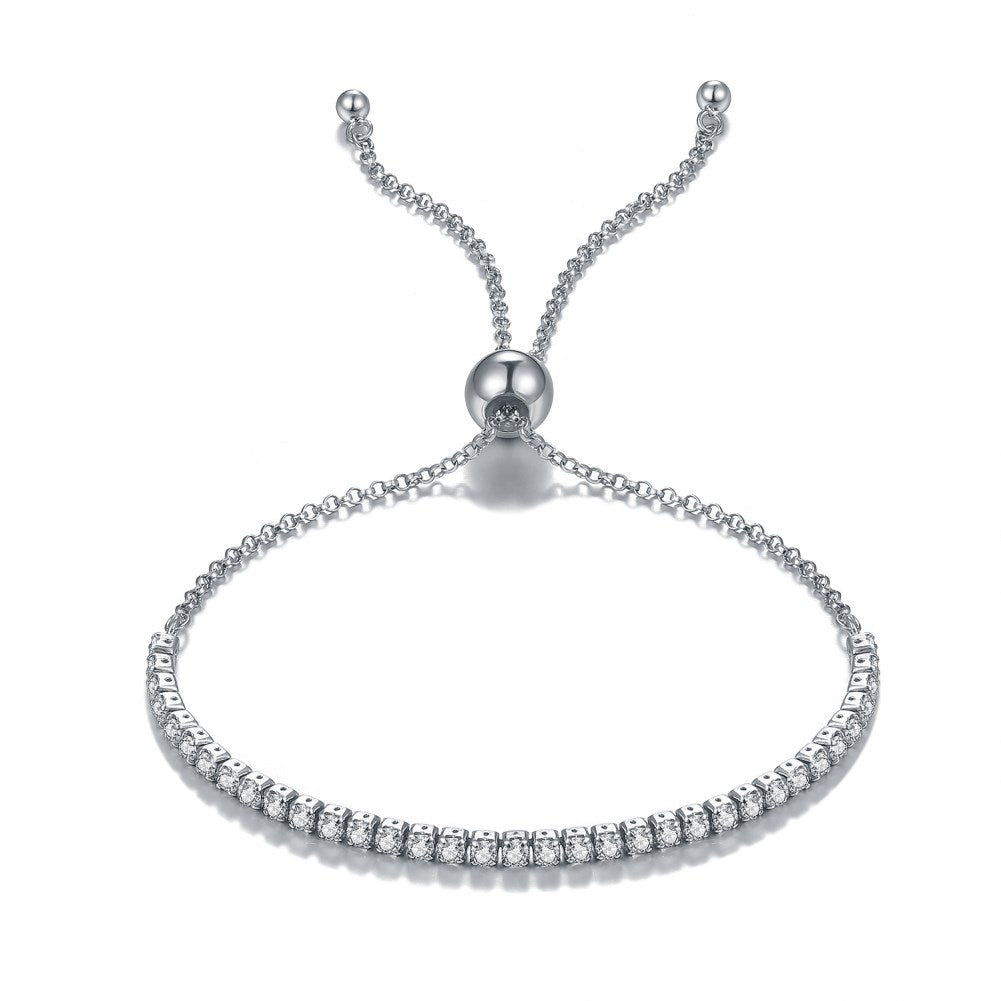 S925 Sterling Silver Adjustable Bracelet