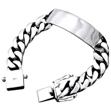 Load image into Gallery viewer, S925 Sterling Silver Half Arc Edge Bracelet
